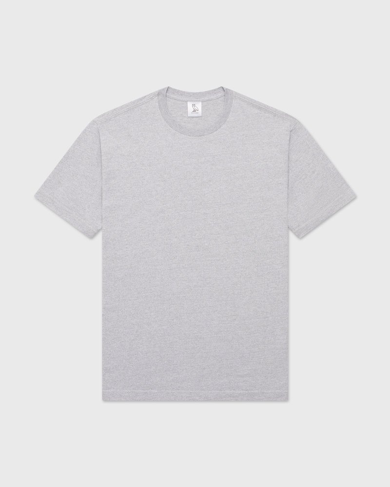 Grey OVO Speckle T-Shirt T-Shirts | YS25-W1XG