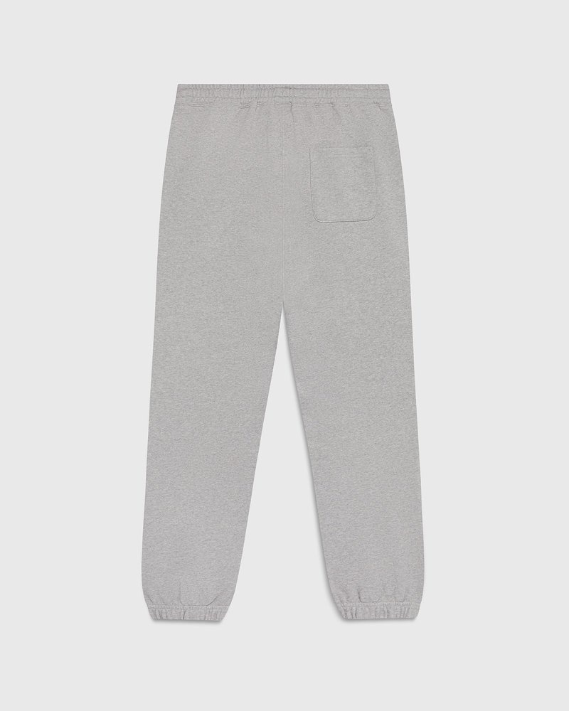 Heather Grey OVO Classic Relaxed Fit Sweatpant Bottoms | EG33-K8LJ