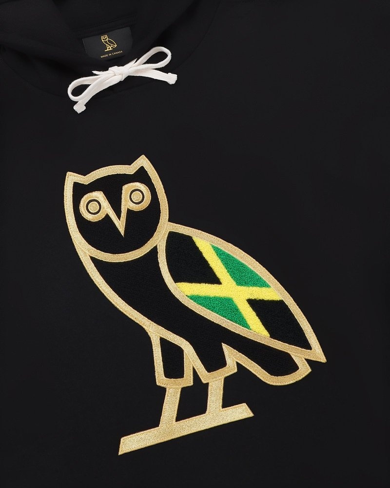 Jamaica OVO International OG Hoodie Sweaters | UF70-G8QS