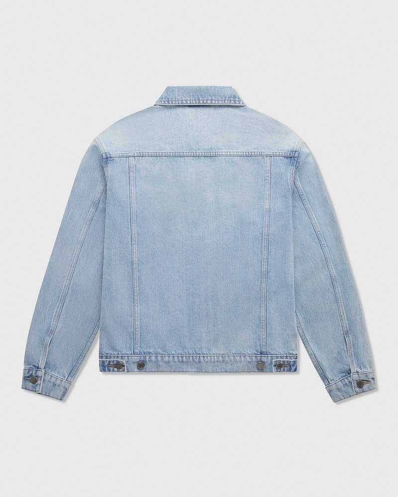 Light Washed Indigo OVO Trucker Jacket Outerwear | AT39-N0WL