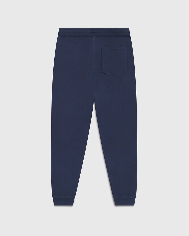 Navy OVO Classic Slim Fit Sweatpant Bottoms | ZQ33-A0LN