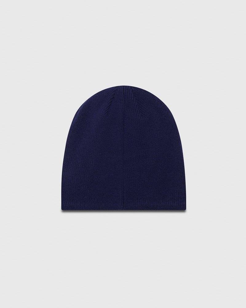 Navy OVO Mini OG Beanie Headwear | JP20-H2PK 