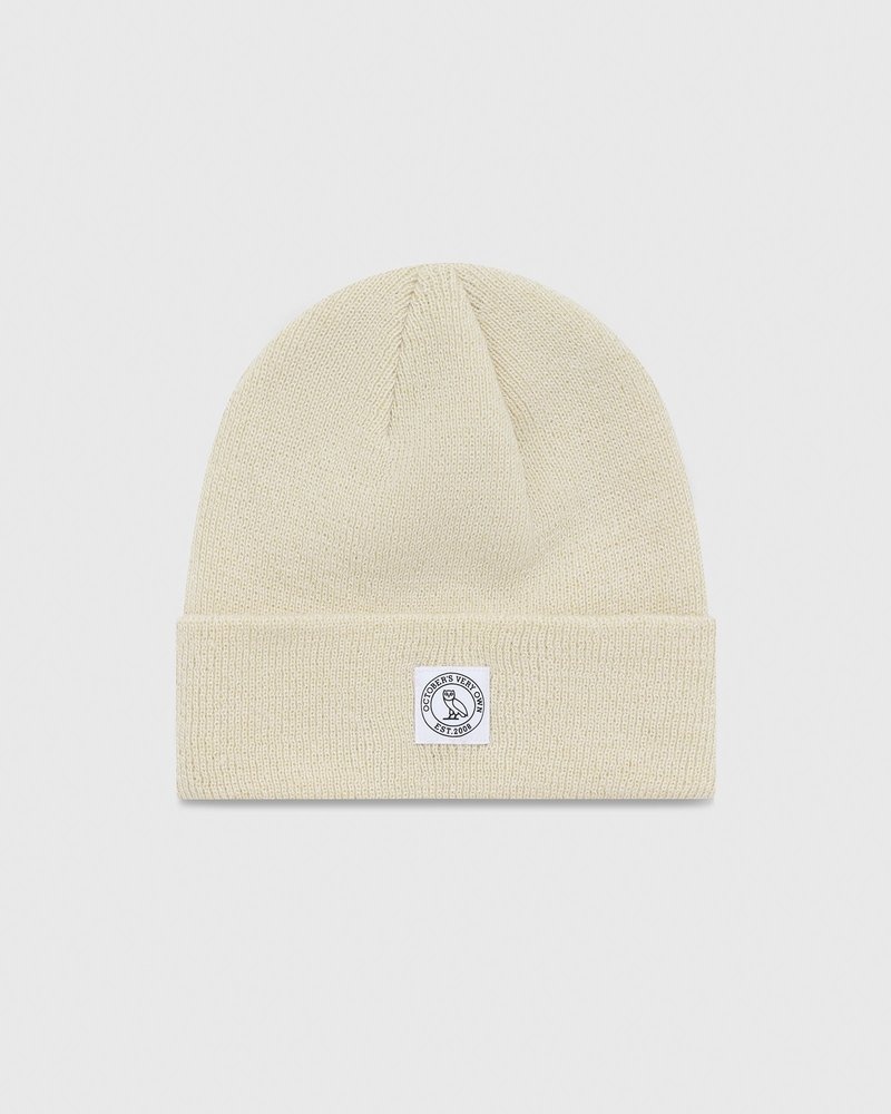 Oatmeal OVO Speckle Beanie Headwear | XQ43-T1OW