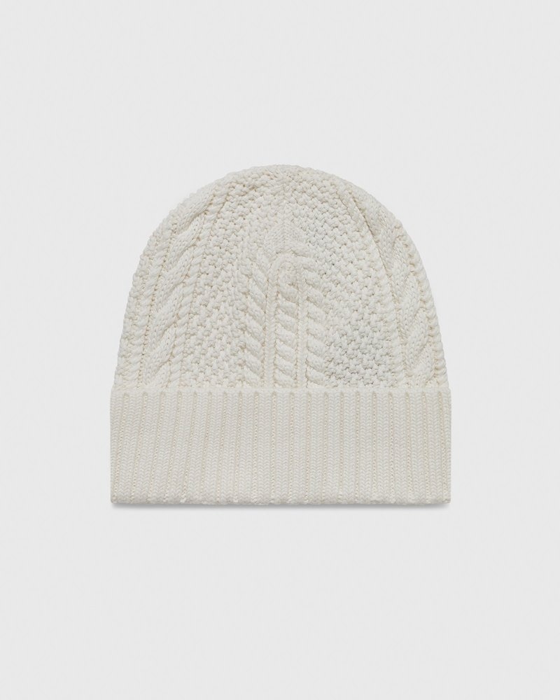 Off White OVO Cable Knit Beanie Headwear | QM44-T5NI