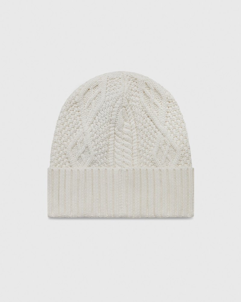 Off White OVO Cable Knit Beanie Headwear | QM44-T5NI