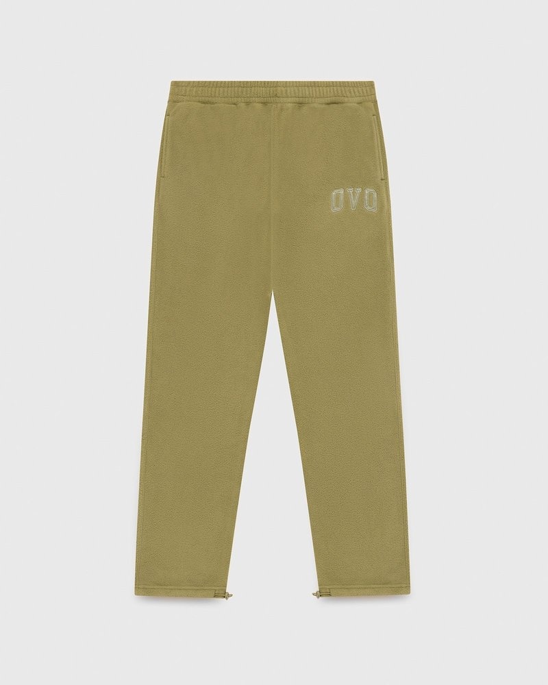 Olive OVO Arch Logo Open Hem Sweatpant Bottoms | IA05-U9OU