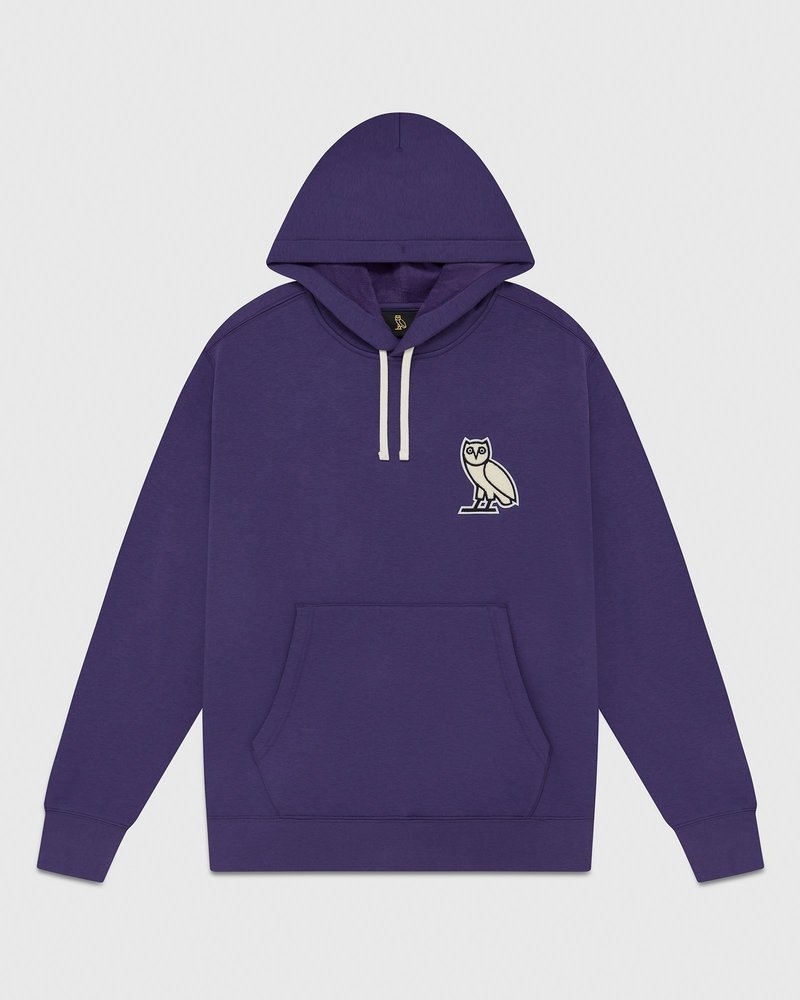 Purple OVO Mini OG Plush Hoodie Sweaters | IN90-C5SP