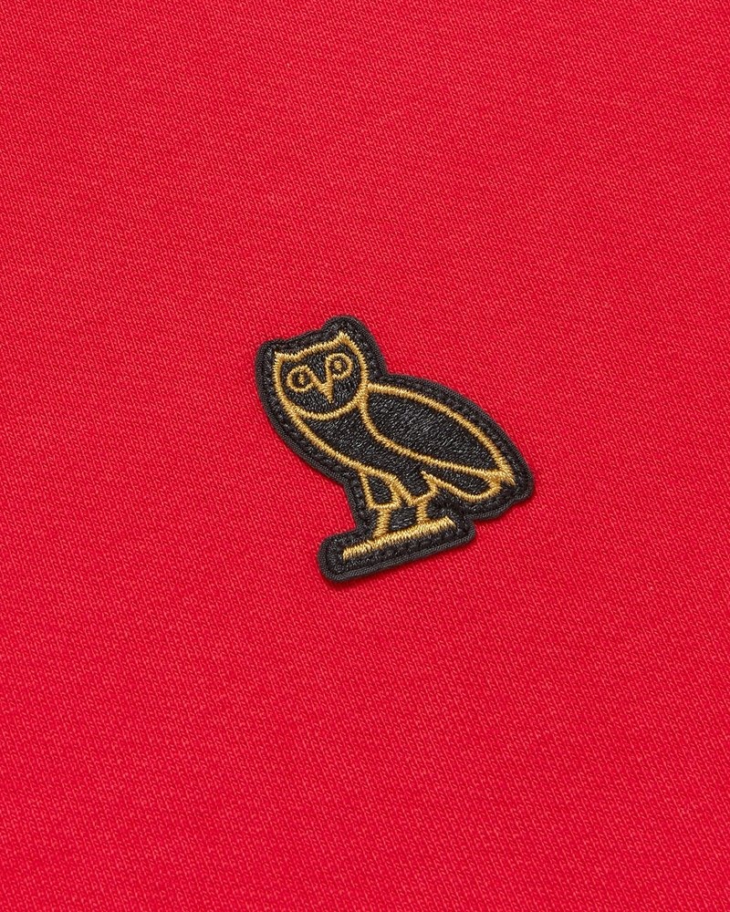 Red OVO Classic Hoodie Sweaters | RH29-K7RA