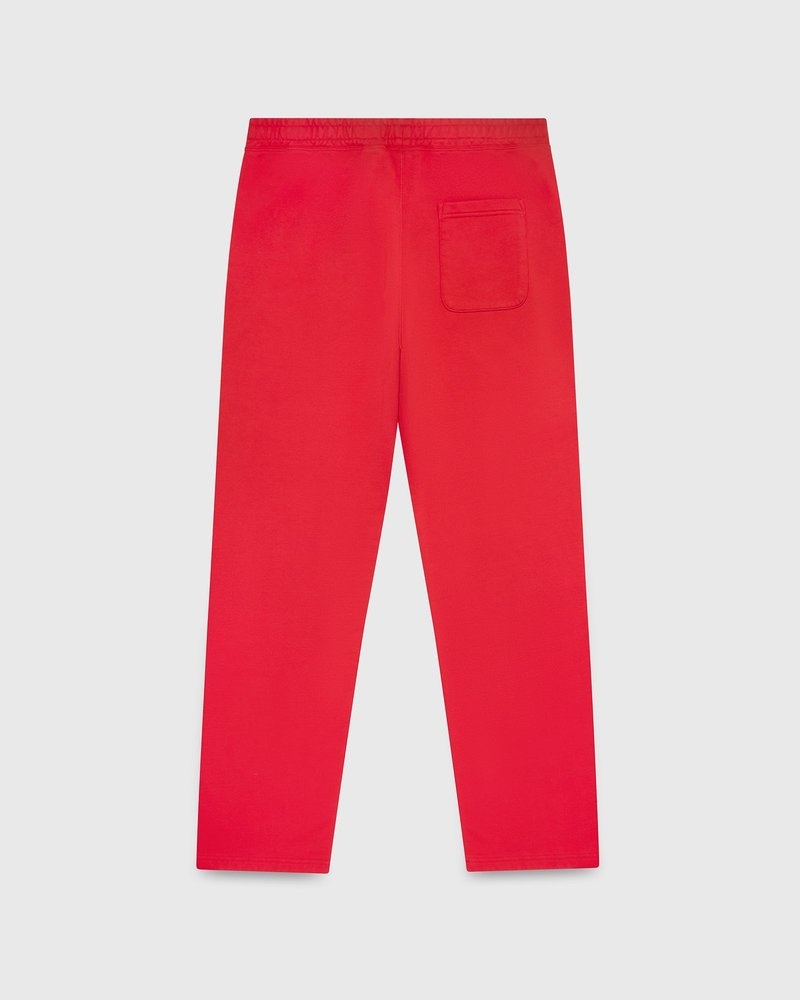 Red OVO Classic Open Hem Sweatpant Bottoms | DH21-P8KQ