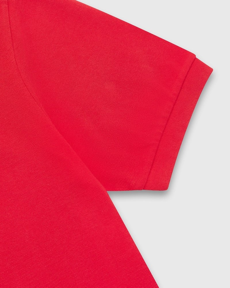 Red OVO Classic Polo Tops | PT07-S5BO