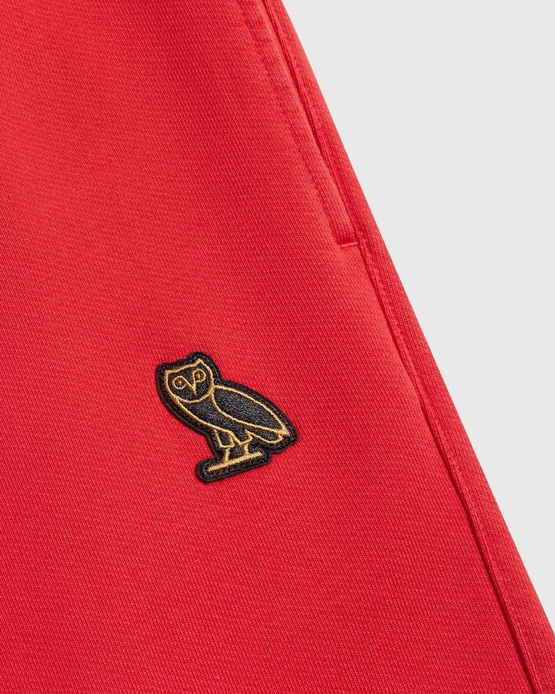 Red OVO Classic Relaxed Fit Sweatpant Bottoms | IV14-E3WS