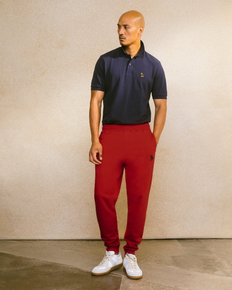 Red OVO Classic Slim Fit Sweatpant Bottoms | BB99-X0PA