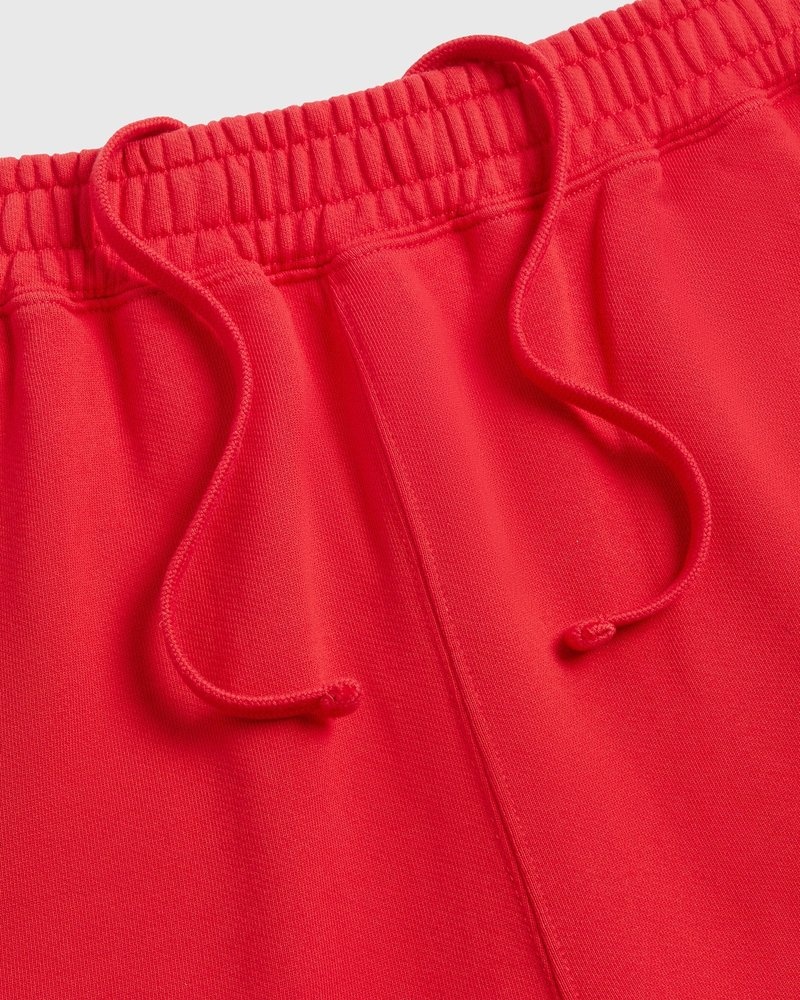 Red OVO Classic Sweatshort Bottoms | MS23-H9OM