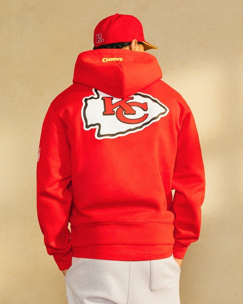 Red OVO NFL Kansas City Chiefs OG Hoodie Sweaters | WQ06-D6ZY