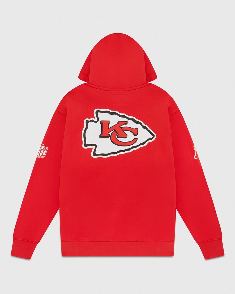 Red OVO NFL Kansas City Chiefs OG Hoodie Sweaters | WQ06-D6ZY