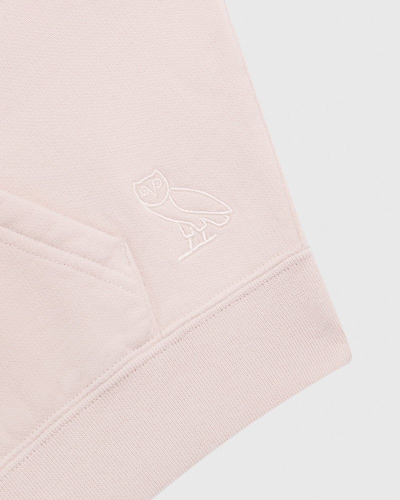 Rose Smoke OVO Full Zip Hoodie Sweaters | SX11-O7ZP