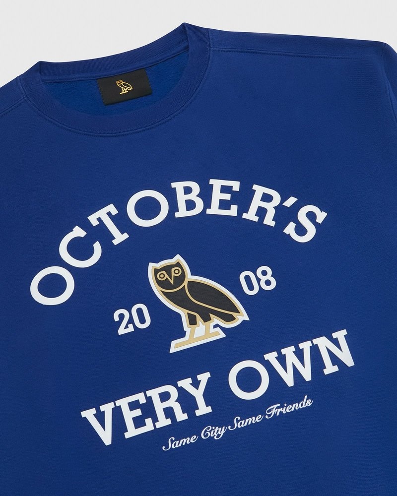 Royal OVO Collegiate Crewneck Sweaters | PX50-F8JT