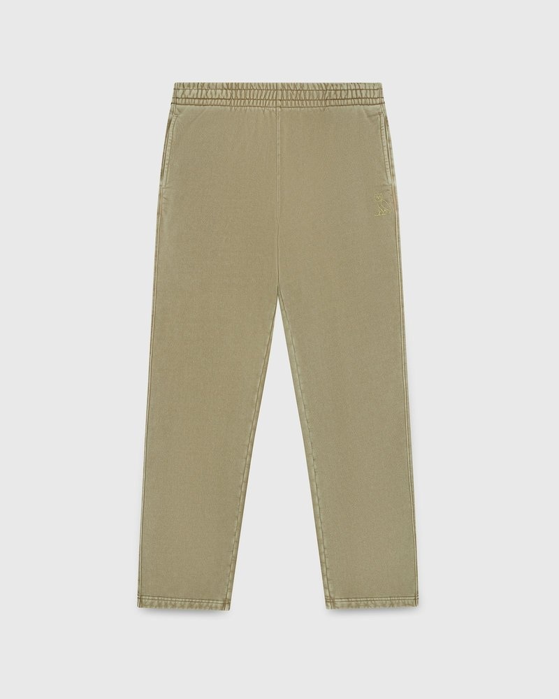 Sand OVO Muskoka Garment Dyed Open Hem Sweatpant Bottoms | WL56-W2XE