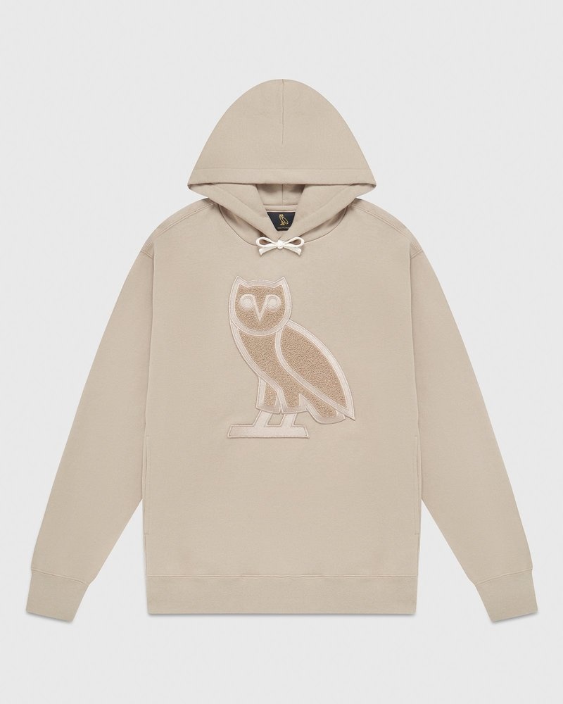 Sand OVO OG Hoodie Sweaters | NI82-J7LO