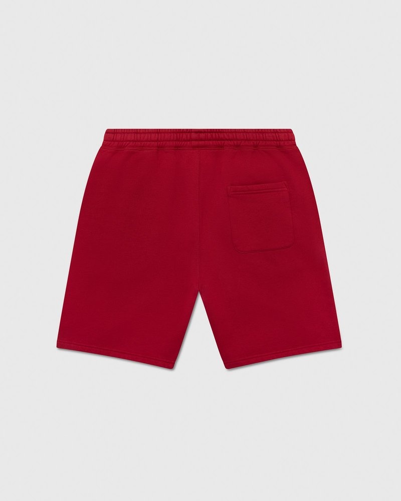 Scarlet OVO Collegiate Sweatshort Bottoms | YA99-Y8SO