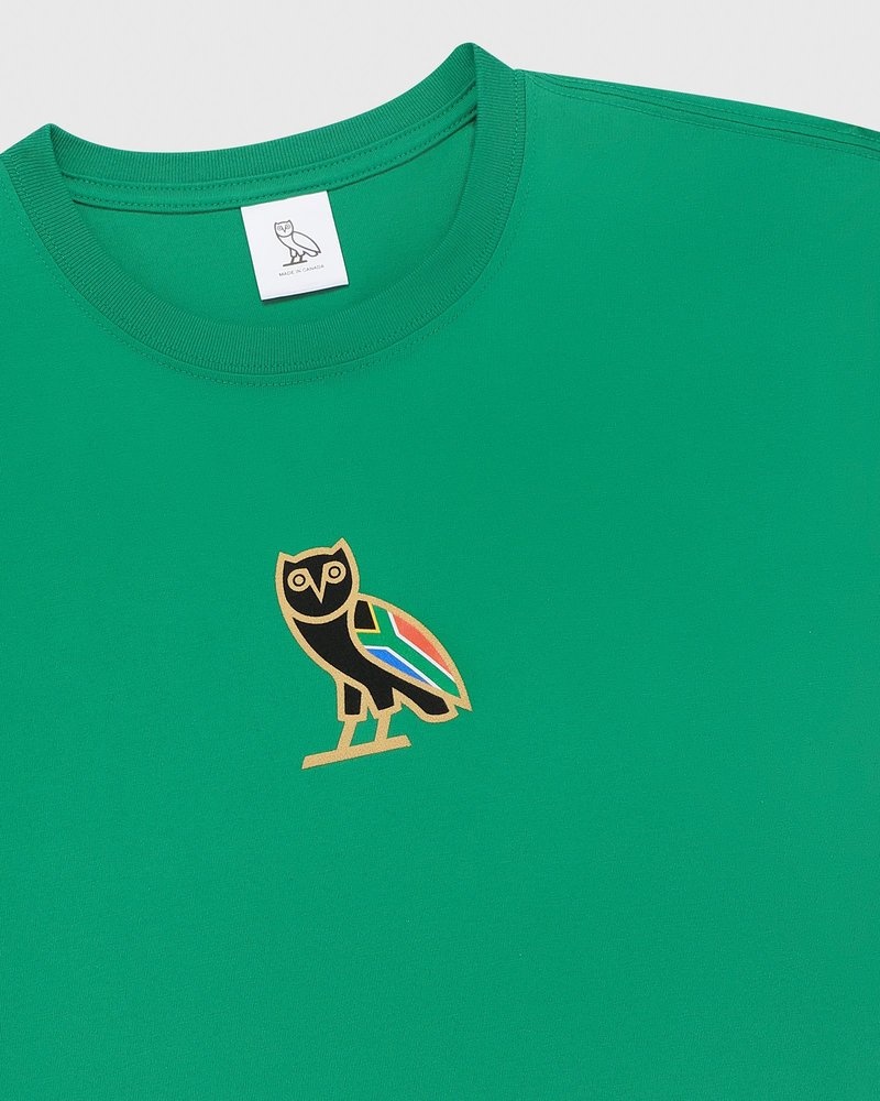 South Africa Green OVO International Mini OG T-Shirt T-Shirts | LZ14-X5NI