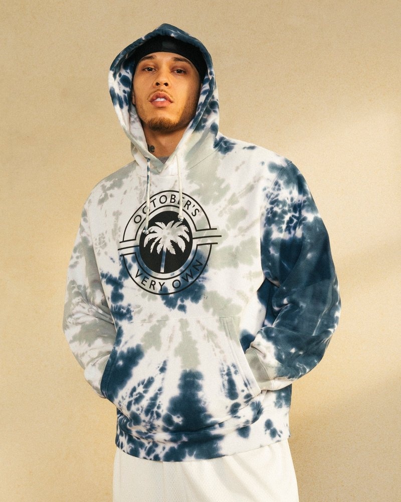 Tie Dye OVO Tropics Hoodie Sweaters | WV92-H1AR