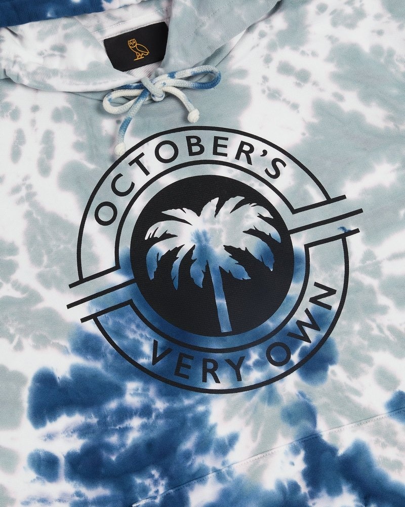 Tie Dye OVO Tropics Hoodie Sweaters | WV92-H1AR