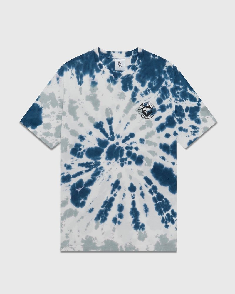 Tie Dye OVO Tropics T-Shirt T-Shirts | GL00-N8NH