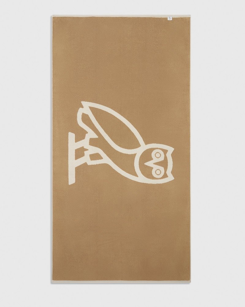 White OVO Beach Towel Accessories | OW22-G6TY