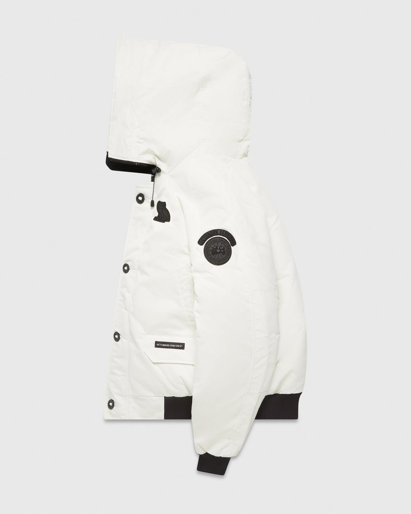 White OVO Canada Goose Chilliwack Bomber Outerwear | FL00-Z1IW