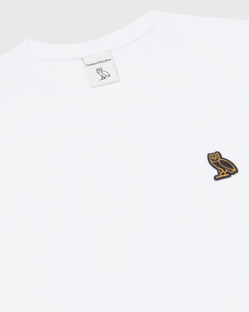 White OVO Classic T-Shirt T-Shirts | KV94-P6NE