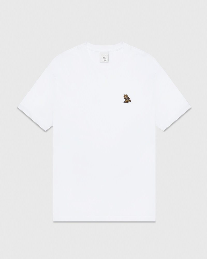 White OVO Classic T-Shirt T-Shirts | KV94-P6NE