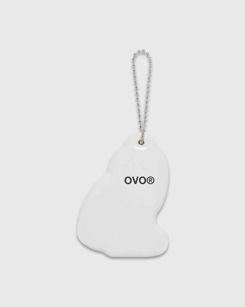 White OVO Floaty Keychain Accessories | IV81-B4VK