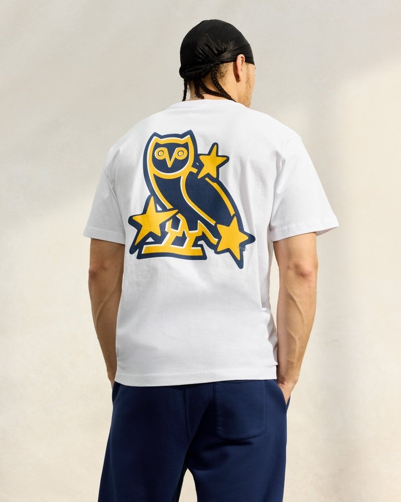 White OVO NHL All Star T-Shirt T-Shirts | UP69-U9BV